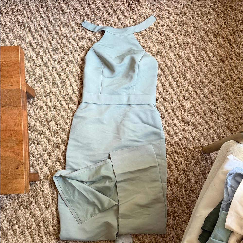 Sage Green Bridesmaid or Wedding Guest Dress